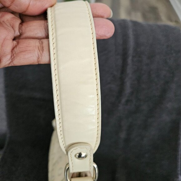 🔆3 For $20! Rocco Baracco Cream Small Leather Bag - Picture 6 of 12